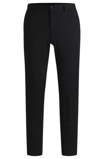 Bukser BOSS Slim-Fit Stretch Washable Trousers Sort | 50535084