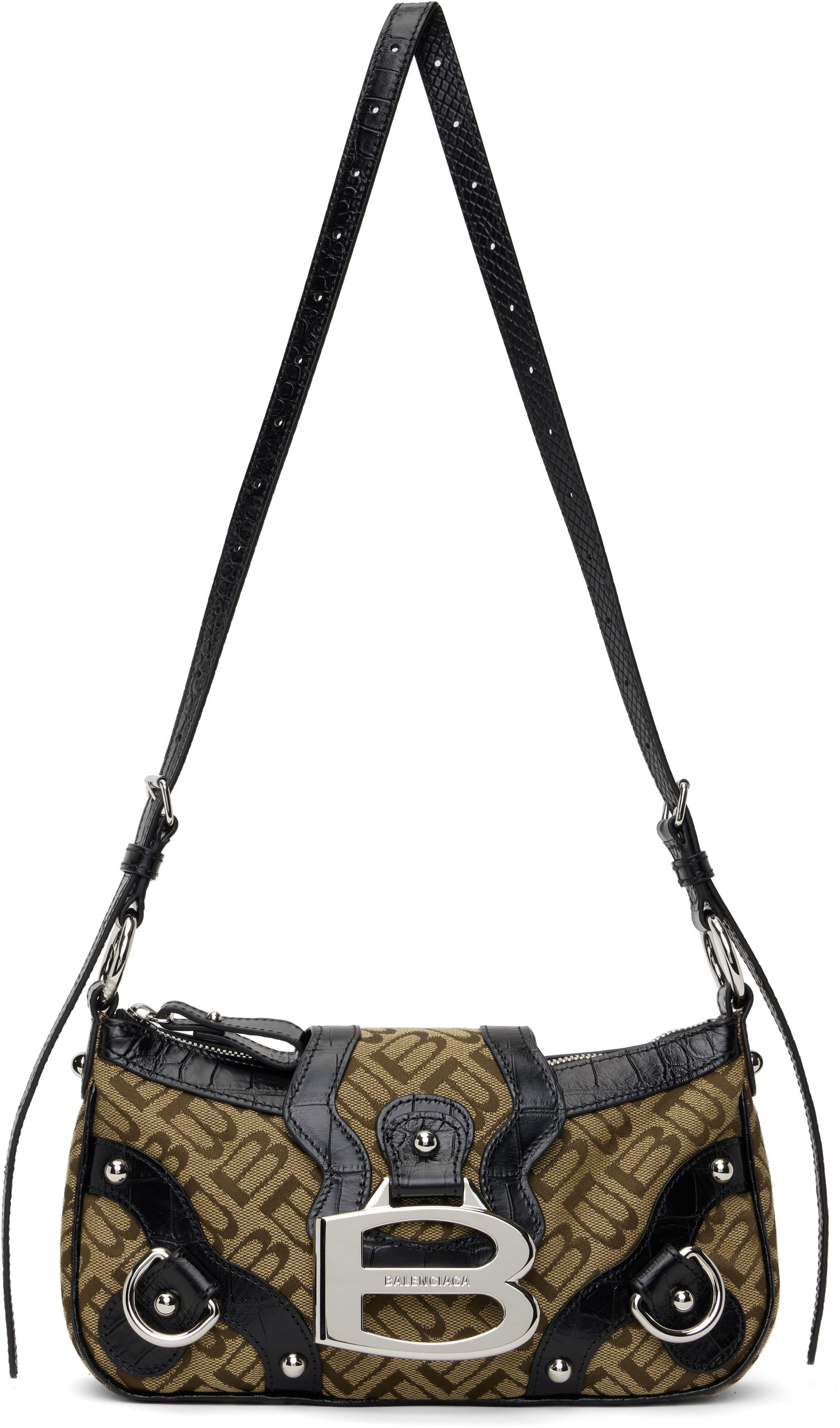 Skuldertaske Balenciaga Small Shoulder Bag Brun | 805260 2ABBY, 0