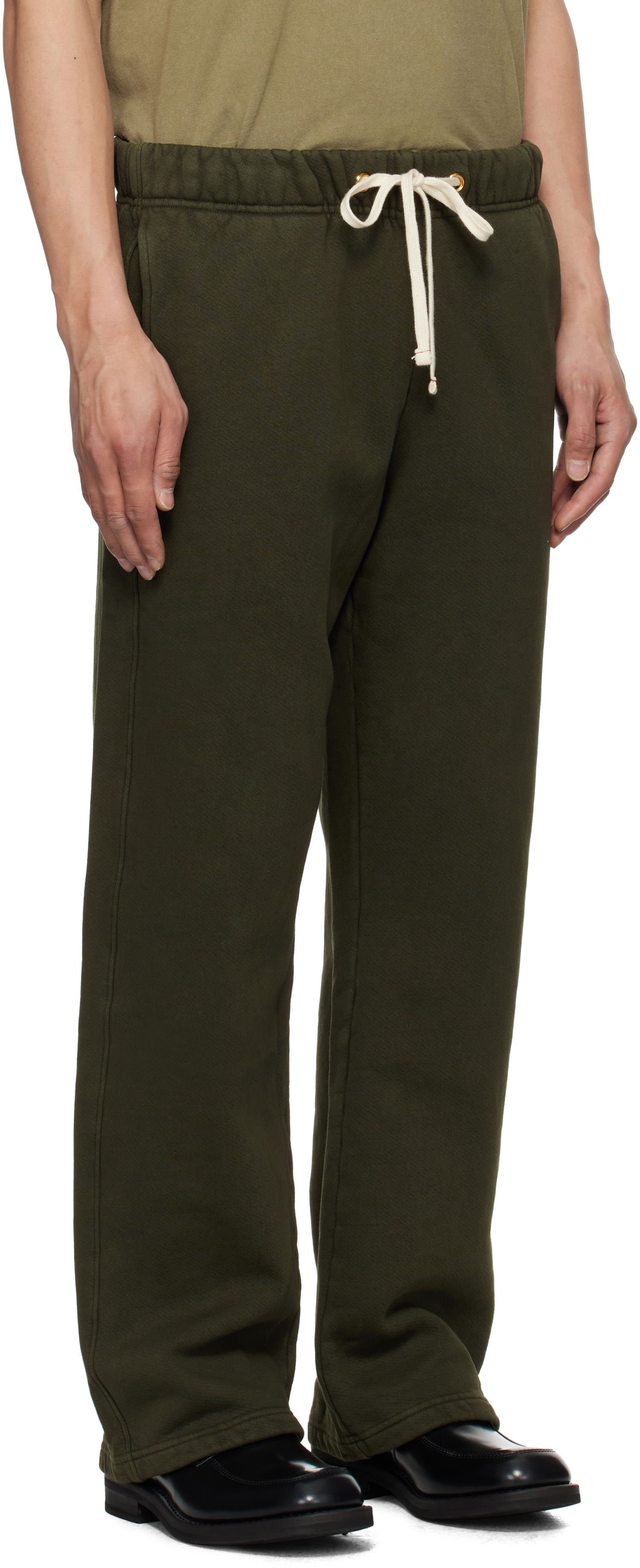 Joggingbukser LES TIEN Les Tien Heavyweight Classic Sweatpants Grøn | CF-3044-PD, 1