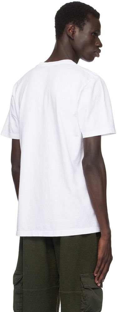 T-shirt LES TIEN Les Tien Heavyweight Classic Pocket Tee Hvid | HV-2002, 2