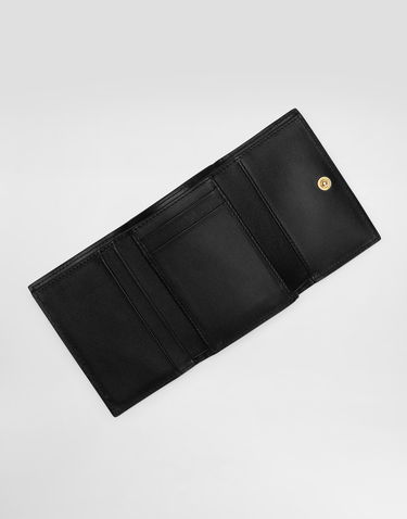 Tegnebog Dolce & Gabbana Dolce & Gabbana Plongé Calfskin Wallet Sort | BI0770A9S2580999, 3