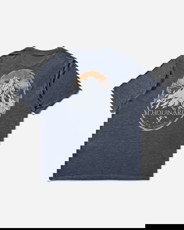 T-shirt Patagonia Capilene Cool Daily Graphic T-Shirt Mørkeblå | 45385-CSBX, 4