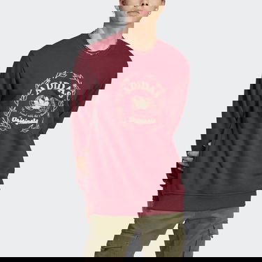 Sweater adidas Originals Graphics Archive Crew Bourgogne | IC5770, 5