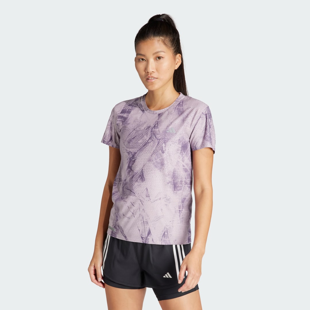 T-shirt adidas Performance Ultimateadidas Allover Print Grå | IL7177, 0