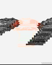 Ottolinger Mesh Polo Print T-Shirt