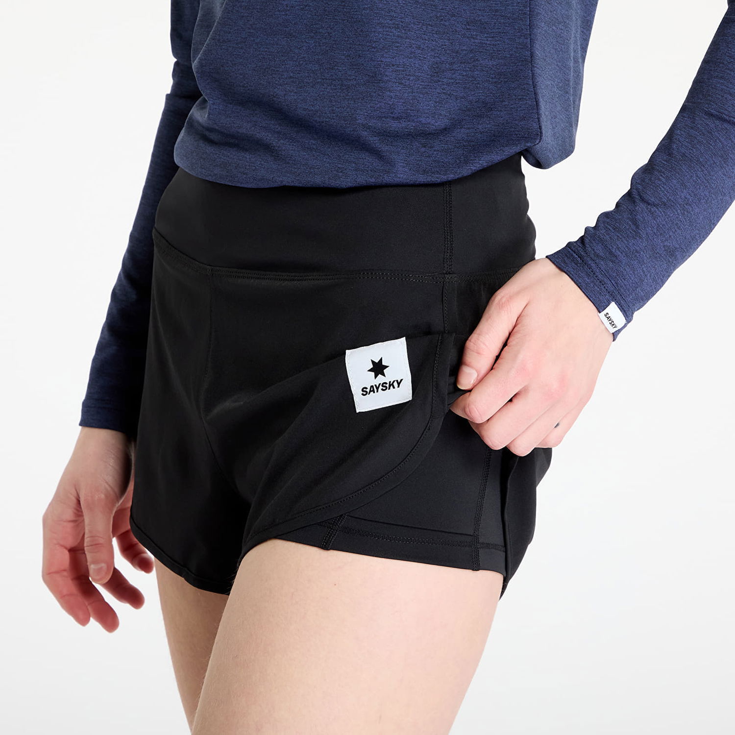 Shorts Saysky SAYSKY Pace 3" Shorts Sort | XWRSH24C901, 1