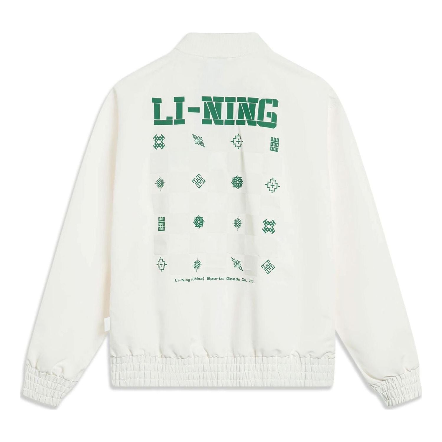 Bomberjakke Li-Ning Culture Jacket Hvid | AJDT361-1, 0
