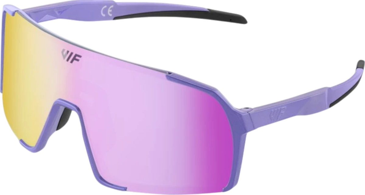 Solbriller VIF VIF One Kids Polarized Sunglasses Lilla | kid-129-pol, 0