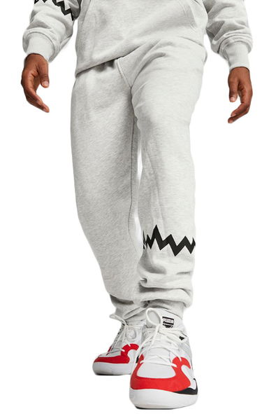 Joggingbukser Puma Hoops Team Sweat Pant Grå | 676649-03, 0