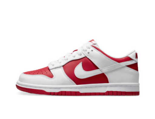 Sneakers og sko Nike Dunk Low "White University Red" GS Rød | CW1590-600