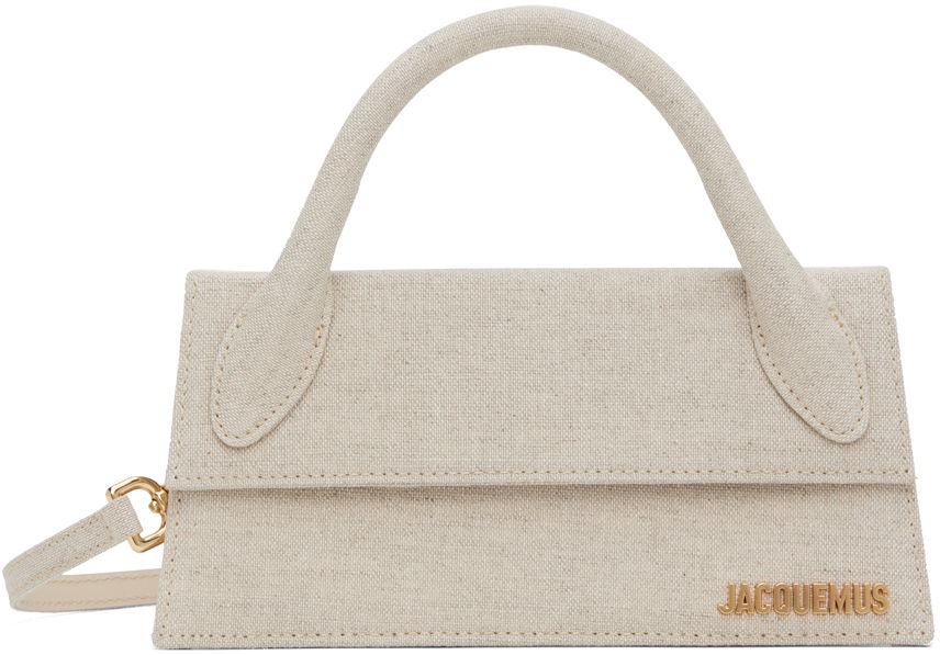 Rygsække og tasker Jacquemus Le Papier 'Le Chiquito Long' Beige | 22H213BA004-3071, 0