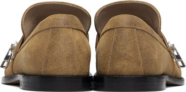 Sneakers og sko JW Anderson Suede Zipper Biker Loafers Brun | MC0002-LA0319, 4