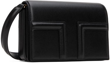 Skuldertaske TOTEME TOTEME Mini T-Flap Shoulder Bag Sort | 244-WAL0049-LE0025, 1