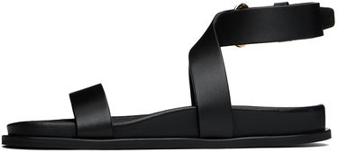 Sneakers og sko TOTEME The Chunky Leather Sandals Sort | 243-WAS2047-LE0035, 2
