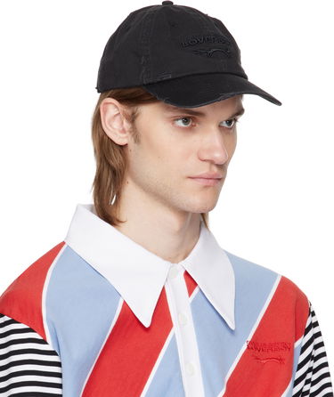 Kasket Charles Jeffrey Loverboy Charles Jeffrey LOVERBOY Distressed Logo Cap Sort | 54130501, 3