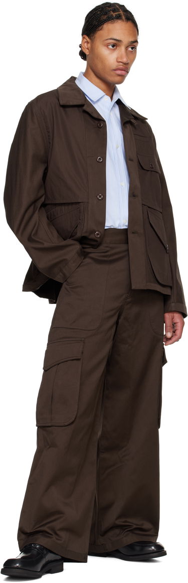 Jakke KENZO Reversible Workwear Jacket Brun | FF55VE2309GF, 3