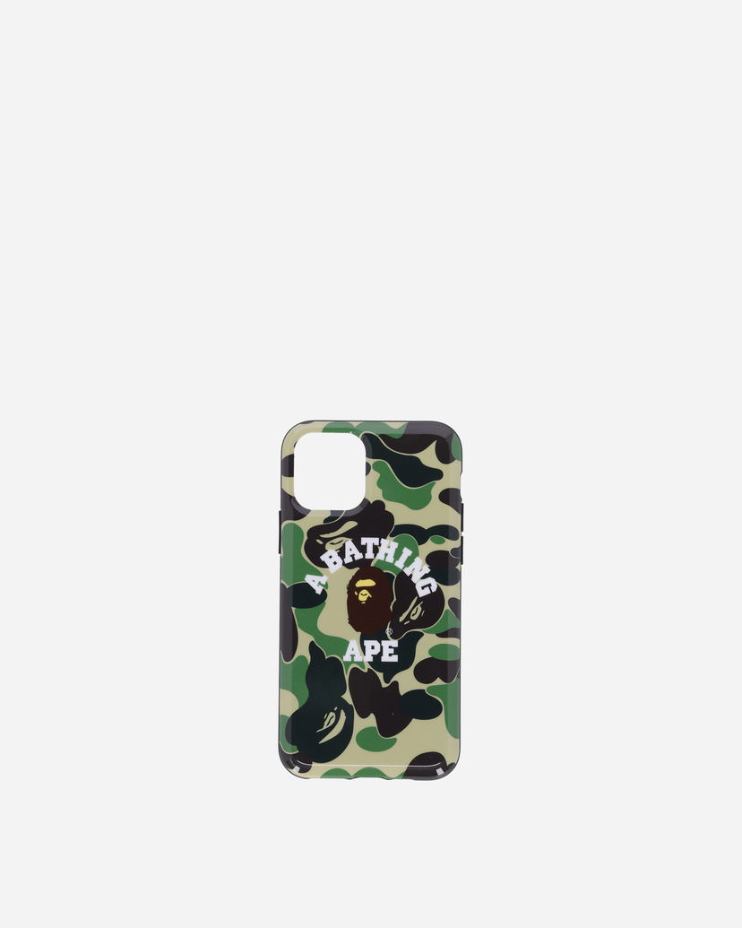 Gadget BAPE A Bathing Ape Camo College iPhone 11 Pro Case Grøn | 1F70182240 002