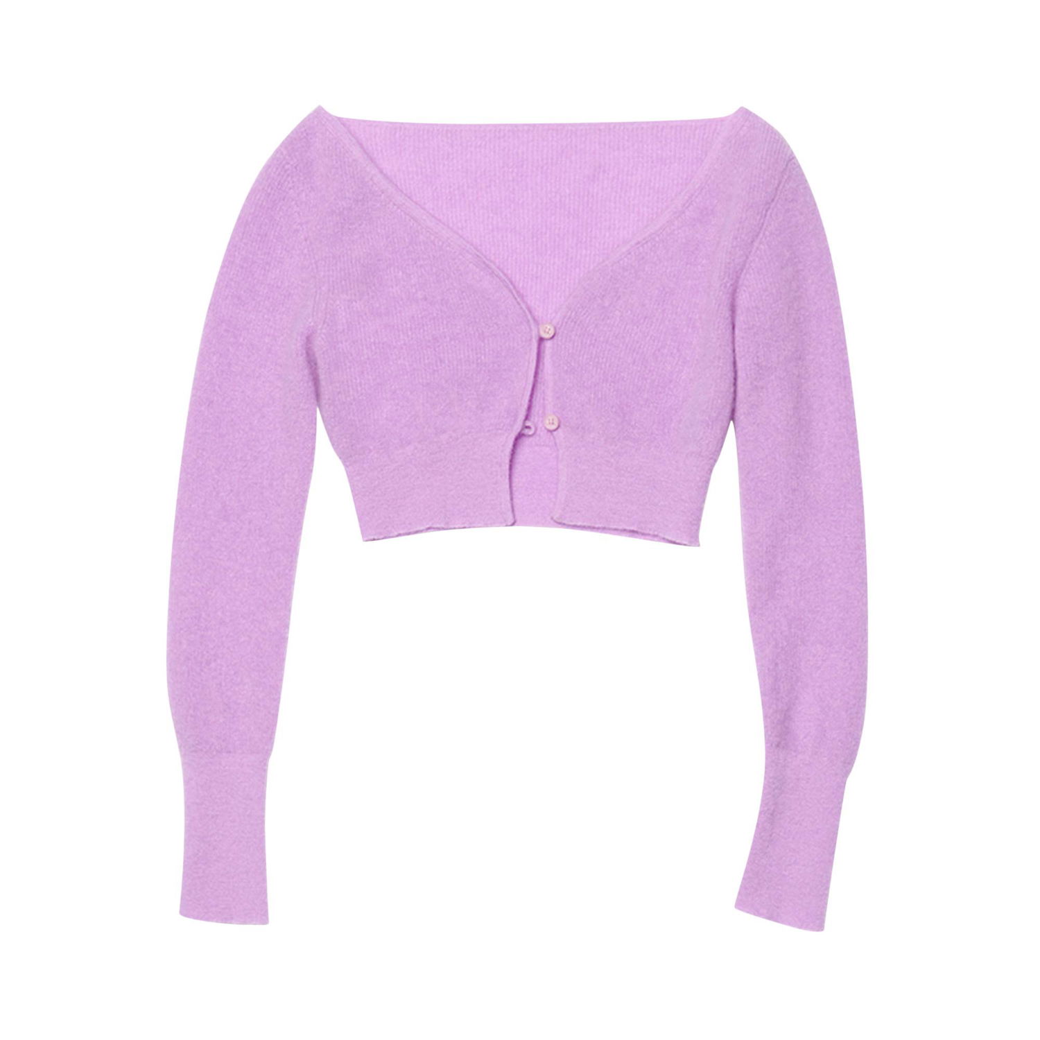 Sweater Jacquemus Le Cardigan Alzou Lilla | 213KN203 2360 650, 1