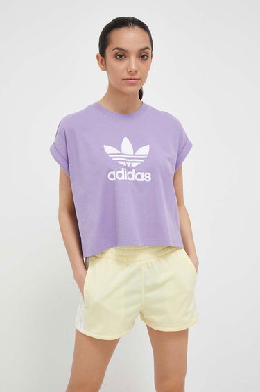 T-shirt adidas Originals Short Tee Lilla | IC5468, 3