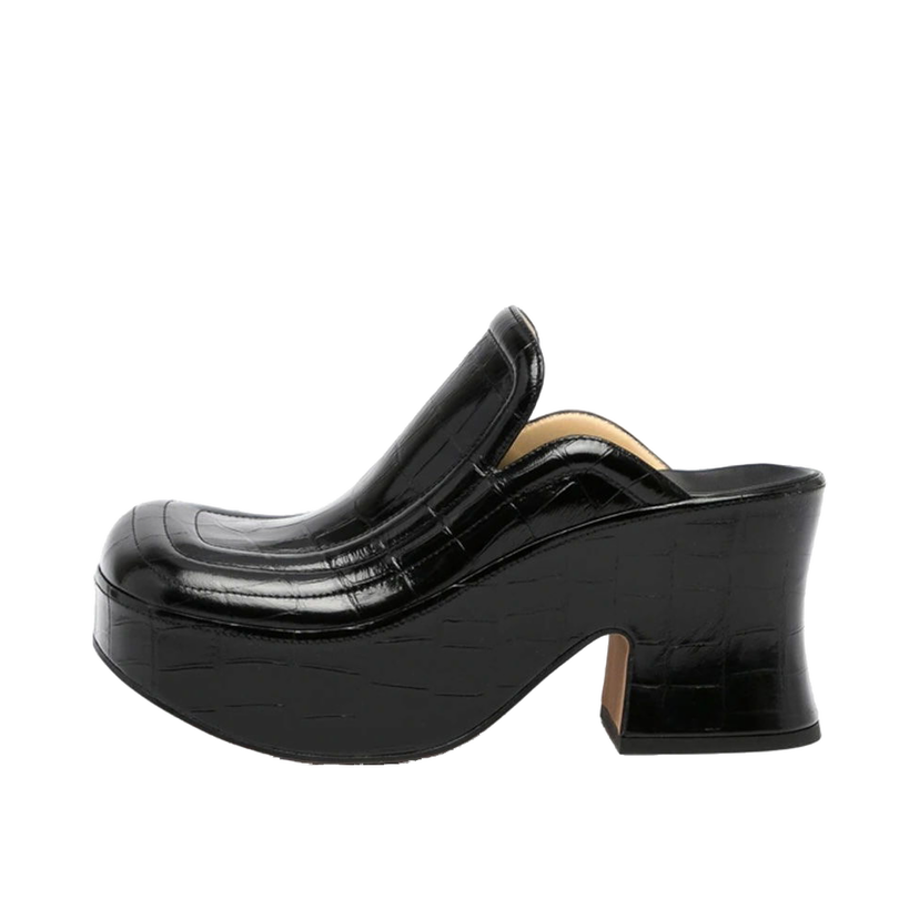 Sneakers og sko Bottega Veneta Wedge Clogs Sort | 667212V10O02113