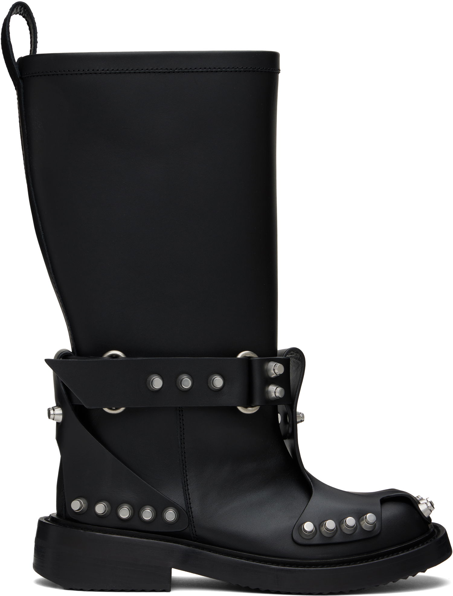 Sneakers og sko Alexander Wang Dixon Buckle Boots Sort | 30424B027, 0