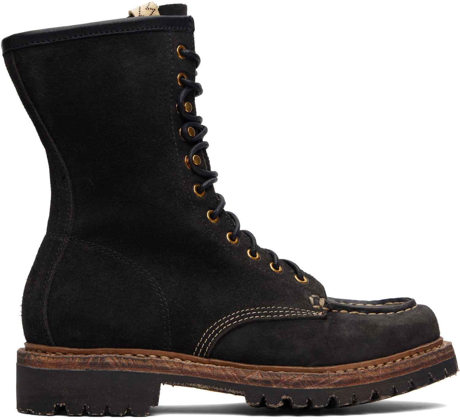 Sneakers og sko visvim Scout Moc Folk Boots Sort | 0125202002011, 0