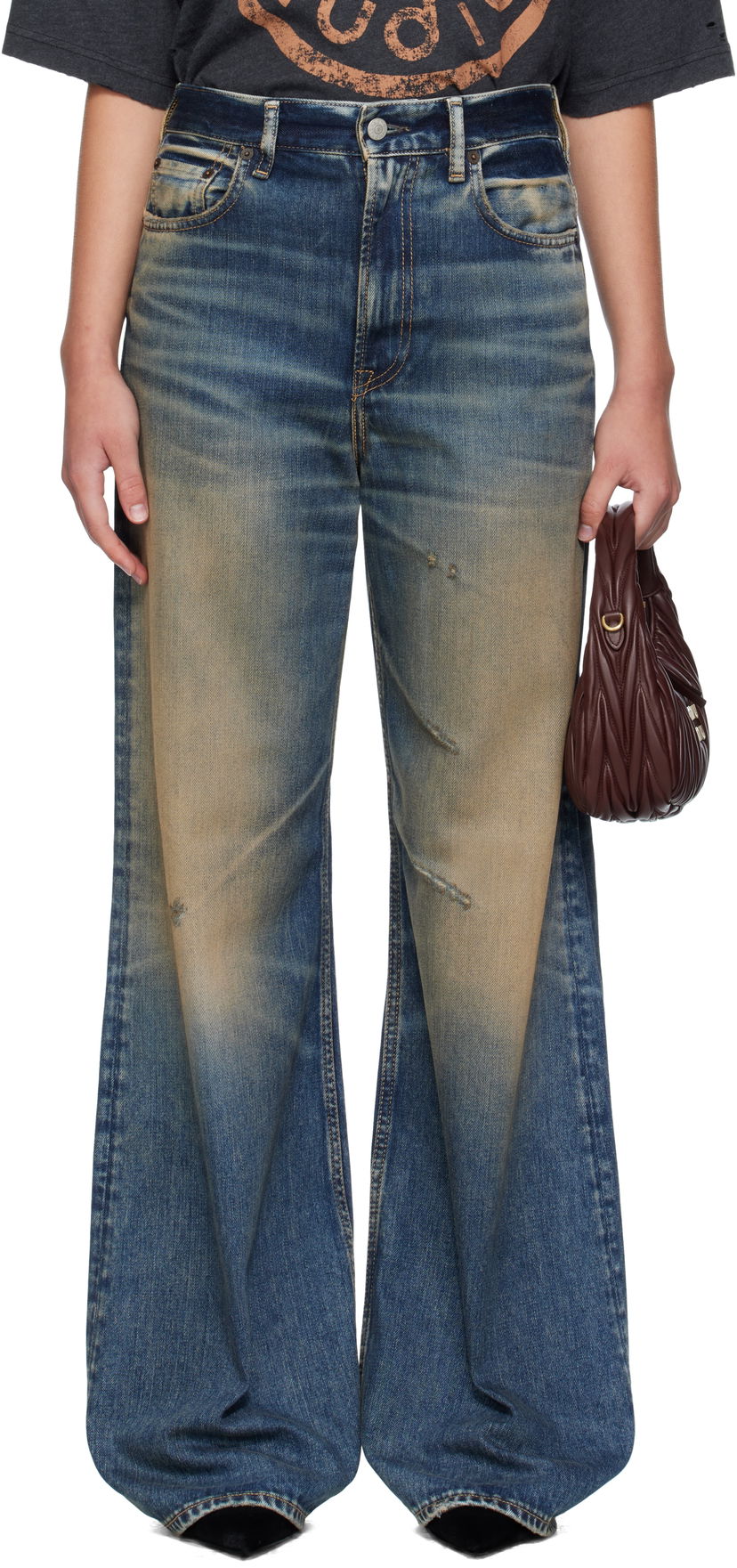 Jeans Acne Studios Acne Studios Regular-Fit 2022F Jeans Blå | A00543-