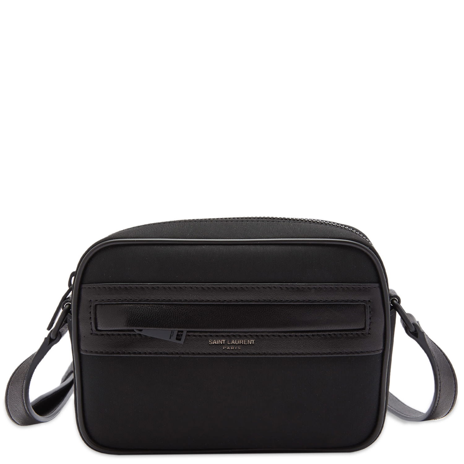 Skuldertaske Saint Laurent Small Canvas Shoulder Bag Sort | 647179FAACA-1000, 0