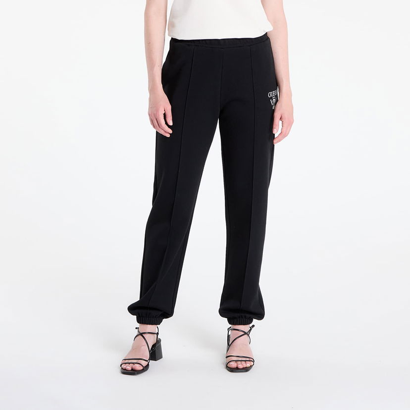 Joggingbukser GUESS GUESS Roberta Cuff Long Pants Sort | V5RB13KC3D2-FJ8N