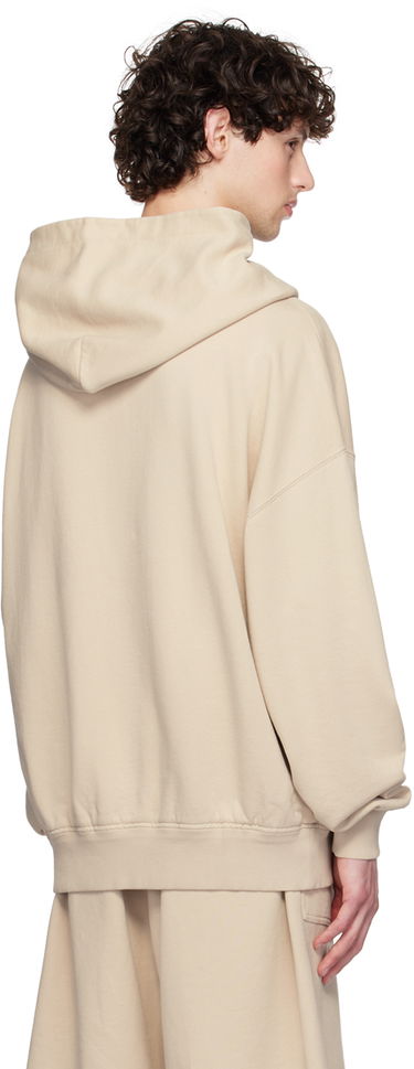 Sweatshirt Dolce & Gabbana Embroidered Logo Hoodie Beige | G9AKPZG7NQI, 2