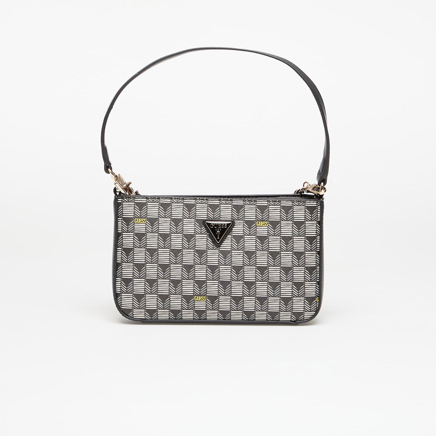 Skuldertaske GUESS Guess G Wave II Mini Top Zip Shoulder Bag Sort | HWJT8681720-BLO, 0