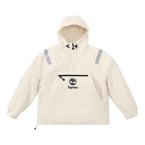 Vindjakke Supreme Reflective Taping Anorak by Timberland Beige | SUP-SS21-710