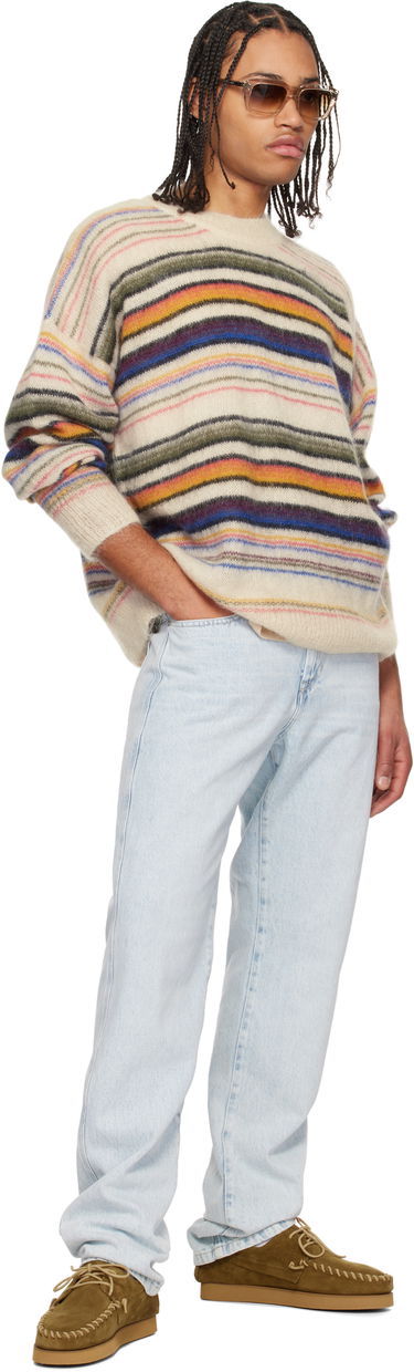Sweater ISABEL MARANT Isabel Marant Drusselh Striped Knit Sweater Flerfarvet | 25PPU0062HA-C1L09H, 3