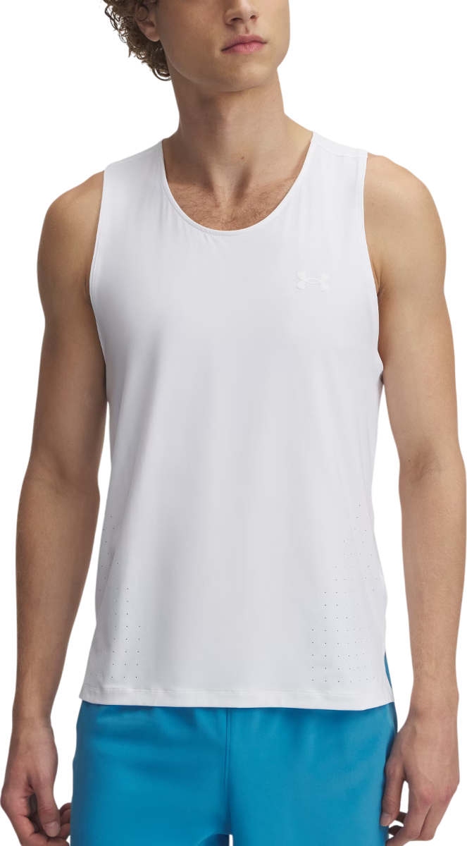 Tanktop Under Armour UA Launch Elite Singlet Hvid | 1389800-100, 0