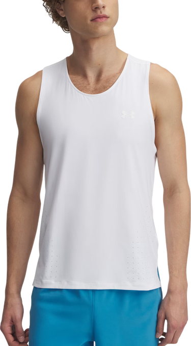 Tanktop Under Armour UA Launch Elite Singlet Hvid | 1389800-100, 0