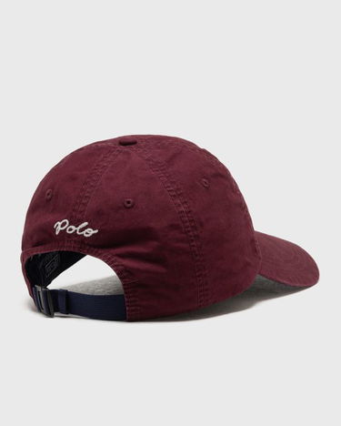 Kasket Polo by Ralph Lauren Ralph Script Embroidered Baseball Cap Bourgogne | 710973295001, 3