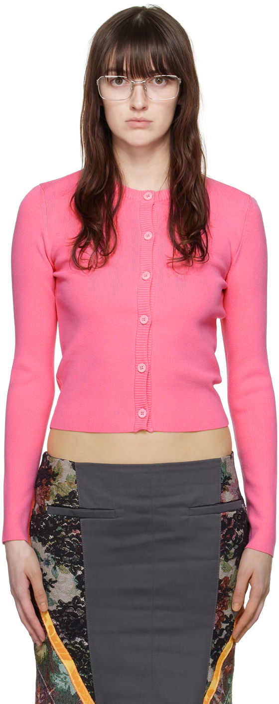 Sweater Marine Serre Core Cardigan Lyserød | WTK011