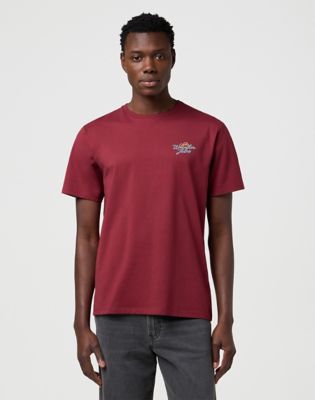 T-shirt Wrangler Relaxed Graphic T-Shirt XL Bourgogne | 112371485:XL, 0