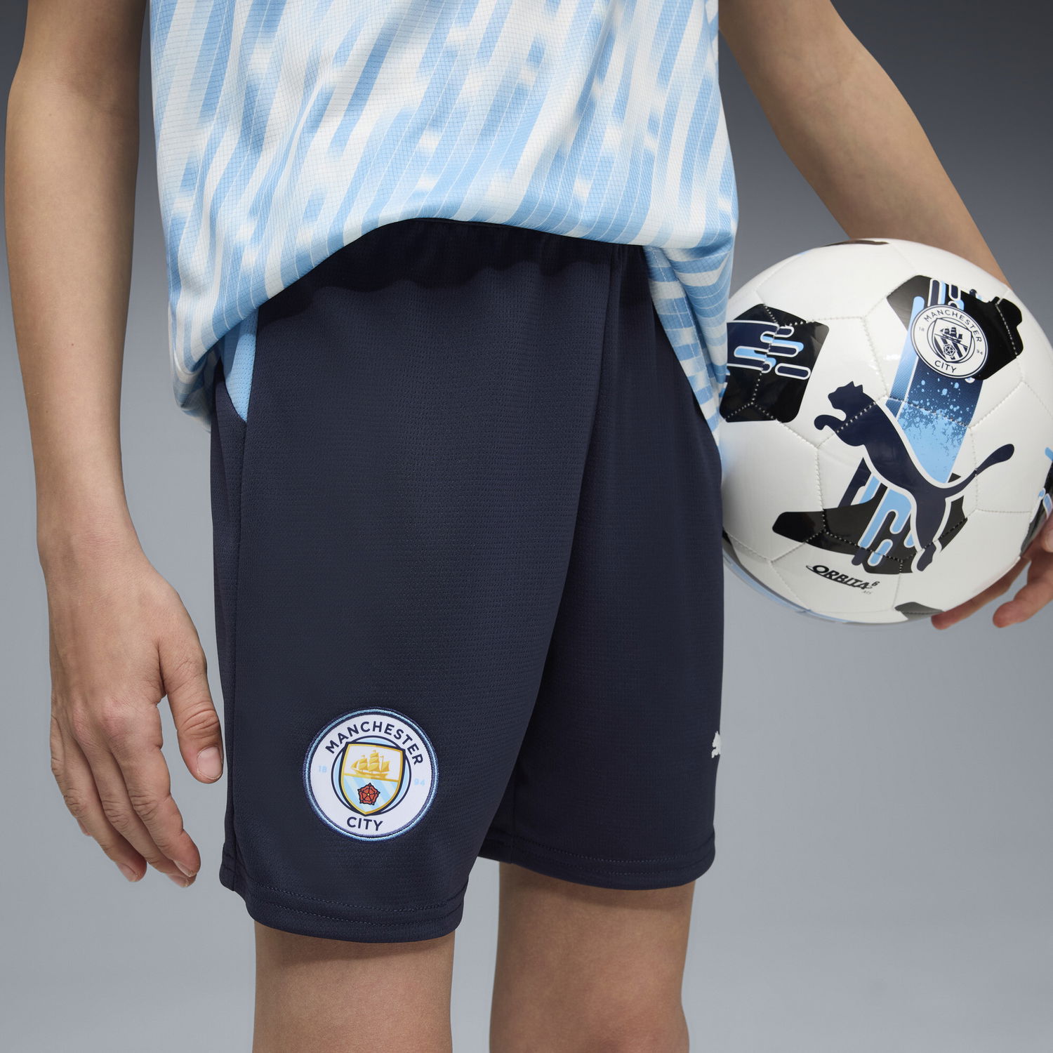 Shorts Puma Manchester City 25/26 Shorts Mørkeblå | 780376_06, 1