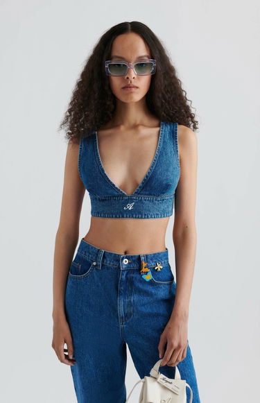 Crop top AXEL ARIGATO Jules Denim Top Blå | A0903004, 2