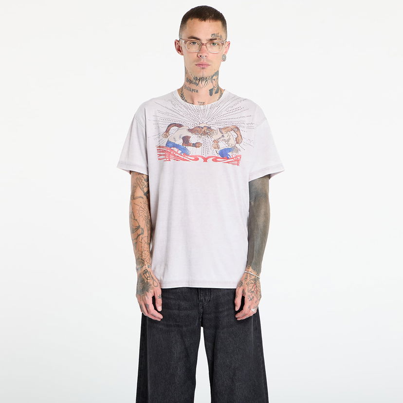T-shirt Diesel Diesel T-Norm-T15 Graphic T-Shirt Hvid | A19660_0PLBQ 9BZ