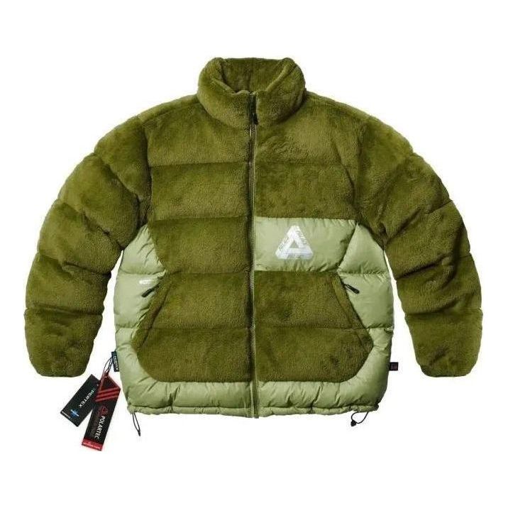 Puffer jakke Palace Palace High Loft Fleece Puffer Jacket Grøn | P23JK118