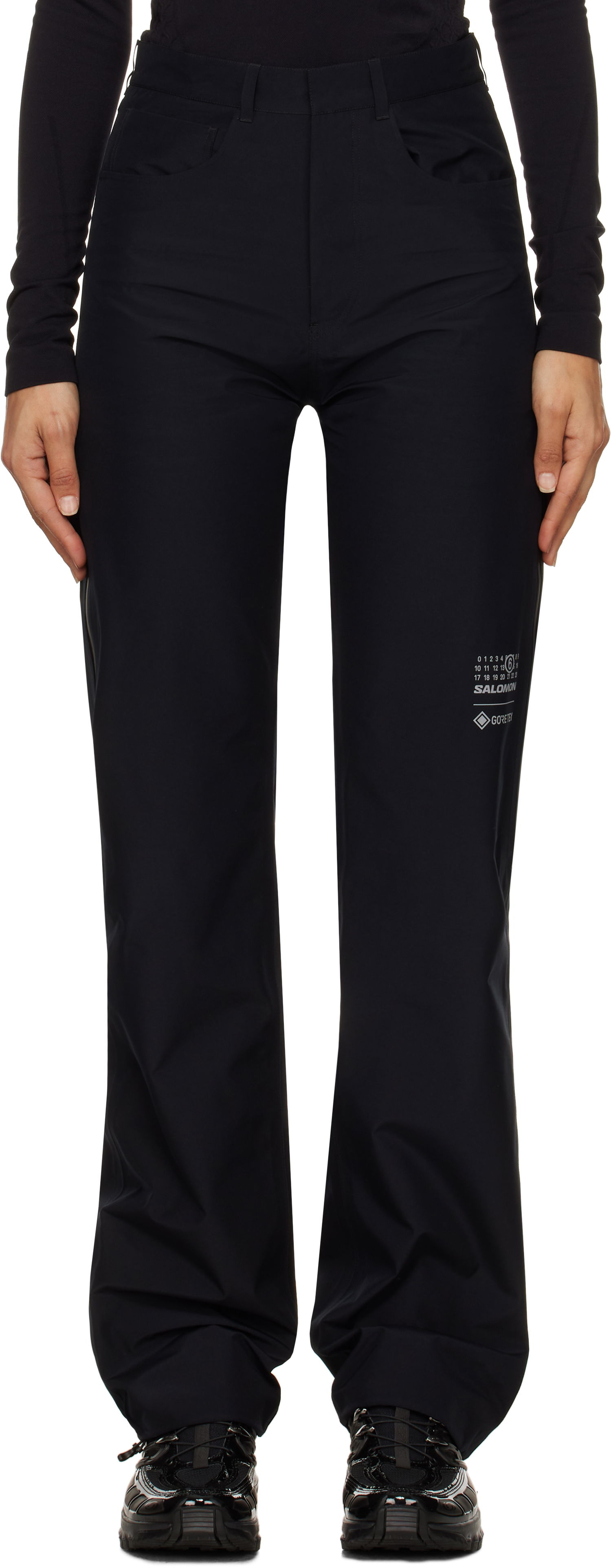Bukser Maison Margiela Taffeta Trousers Sort | S52LA0244 M35200, 0