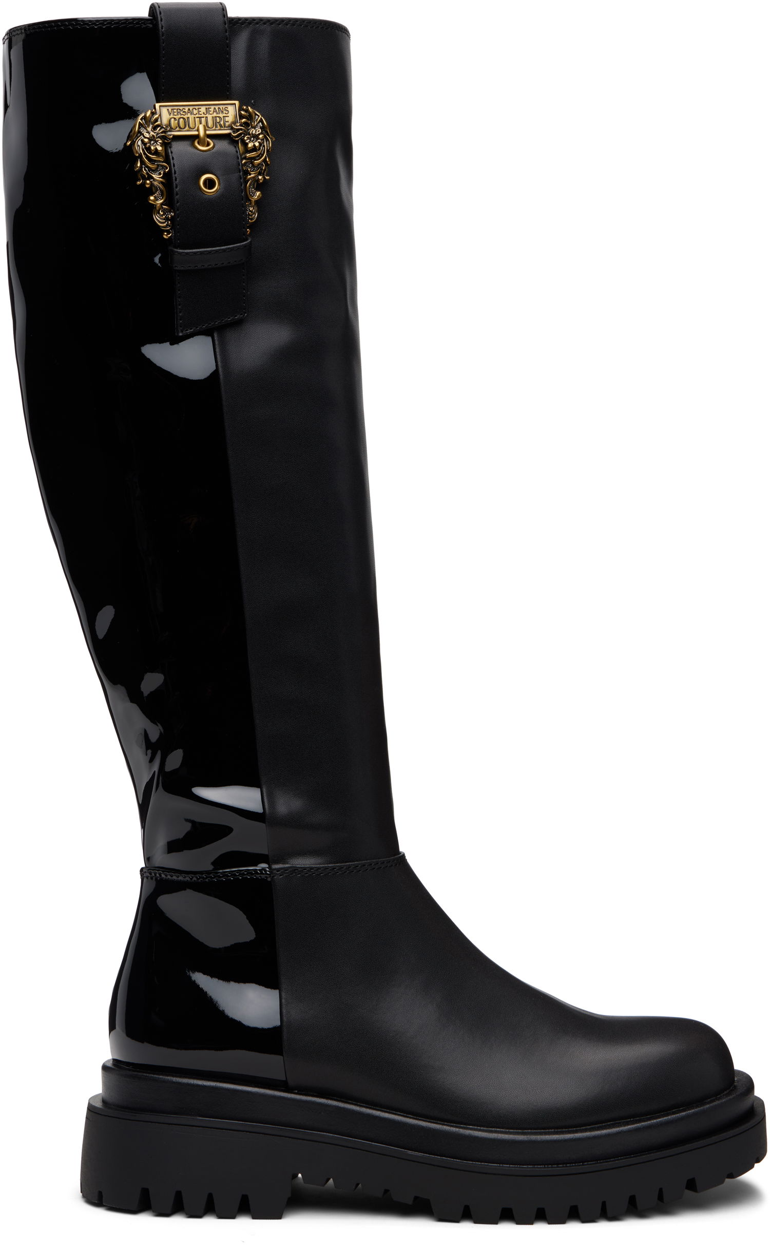 Sneakers og sko Versace Versace Jeans Couture Tall Boots Sort | E79VA3S65_E71570, 0