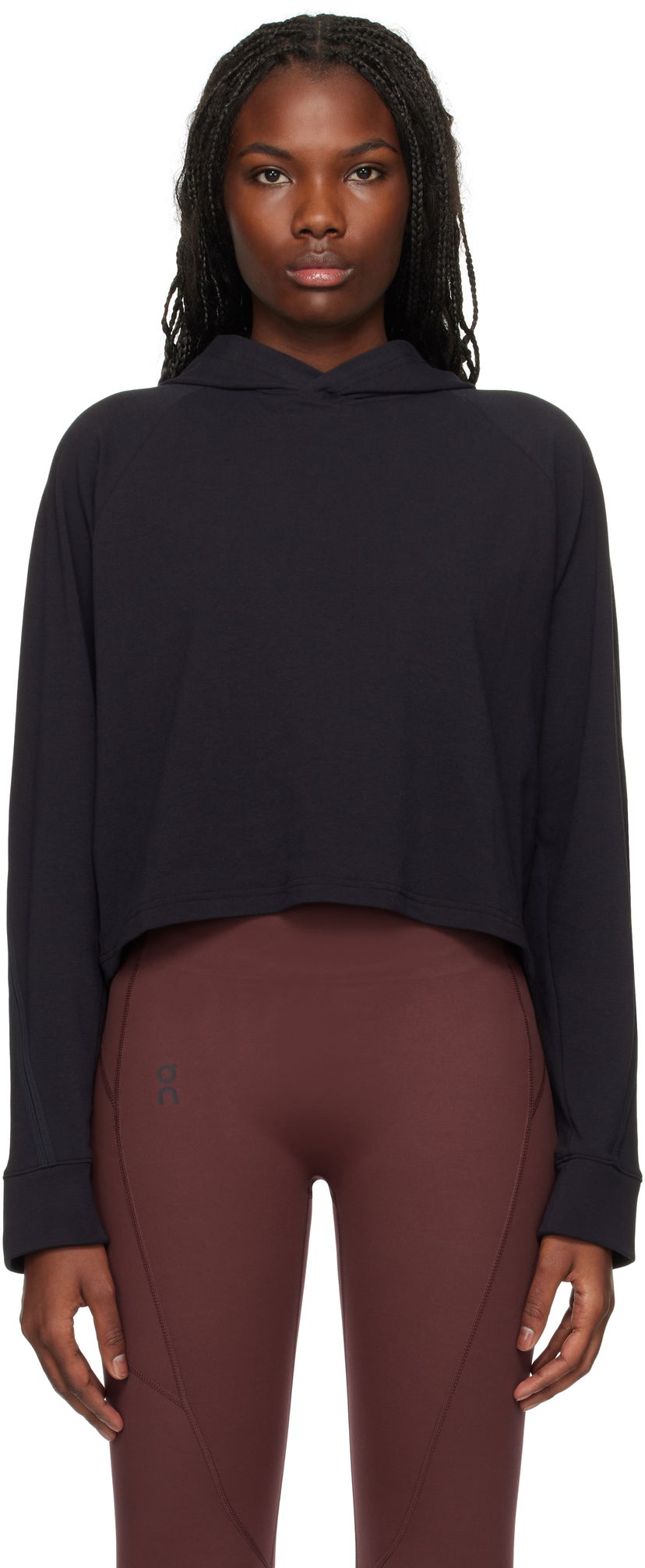 Sweatshirt On Running Hoodie Sort | 1WE30100553