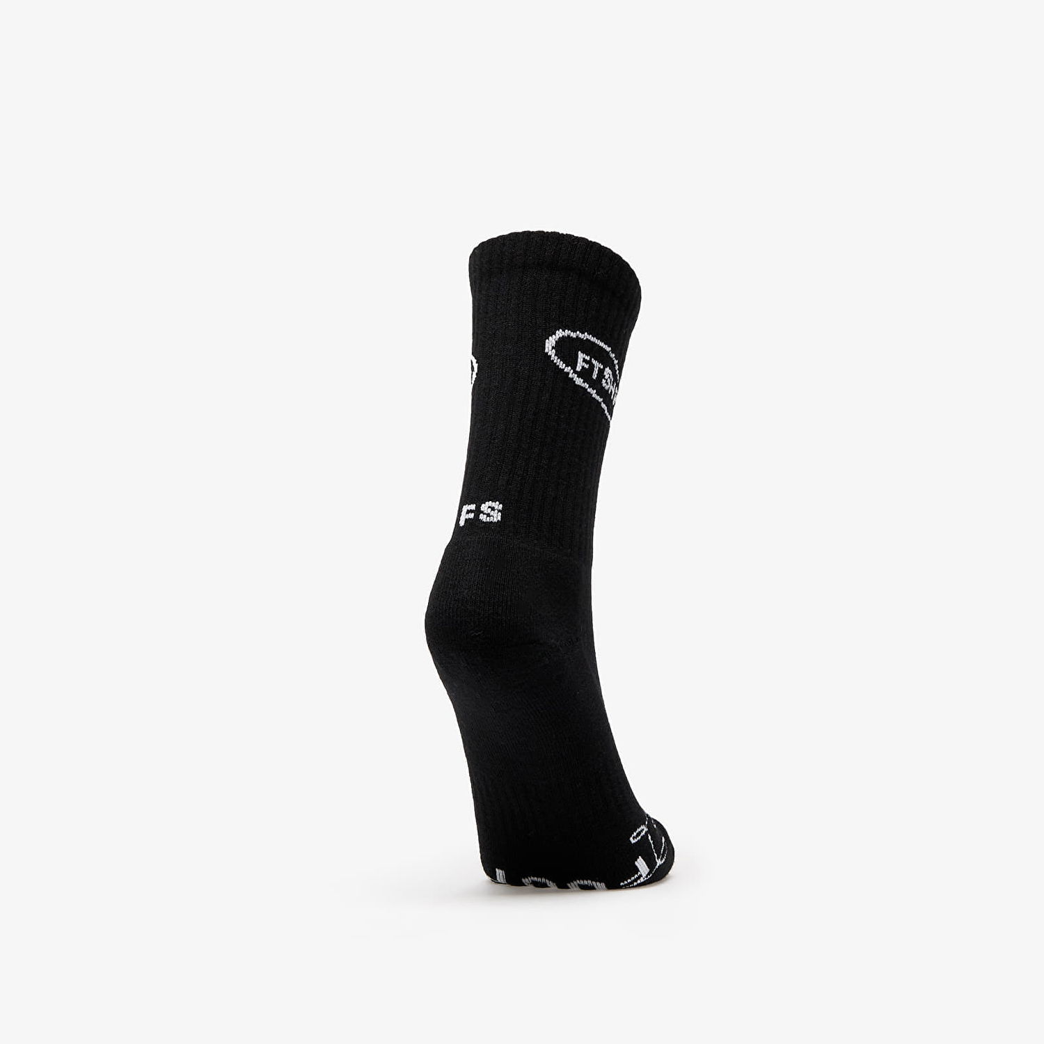 Sokker Footshop Basic Crew Socks 3-Pack Black Sort | FTSHP_358, 1
