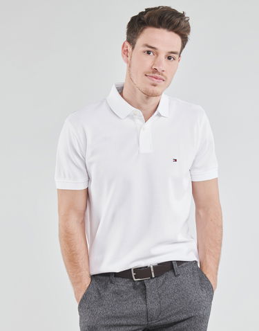 Polo skjorte Tommy Hilfiger 1985 REGULAR POLO Hvid | MW0MW17770-YBR-NOOS, 4