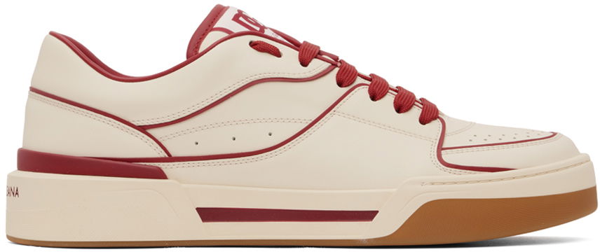 Sneakers og sko Dolce & Gabbana Off-White New Roma Beige | CS2036AY953, 0