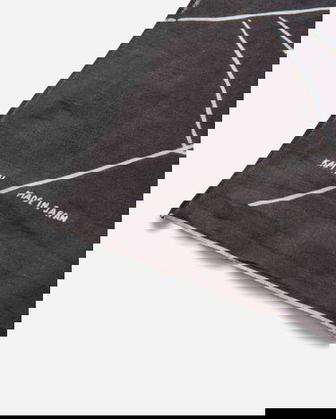 Tørklæde KAPITAL Fastcolor Selvedge Bandana Spider Peckish Sort | K2504BA529 BLACK, 5
