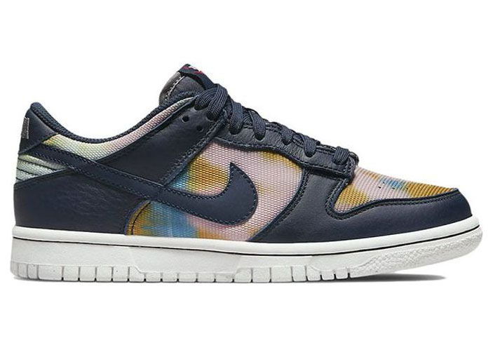 Sneakers og sko Nike Dunk Low Graffiti Navy Mørkeblå | DM1051-400, 0